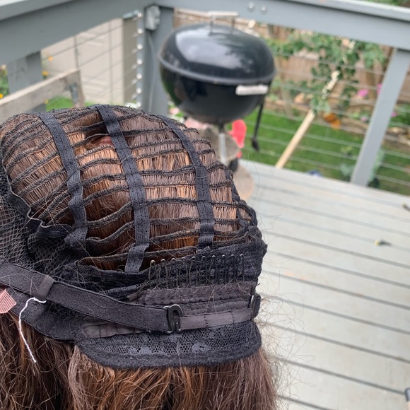 Reposhing a human hair wig I bought here, color is too dark for me - 26-28 inch - Picture 10 of 12